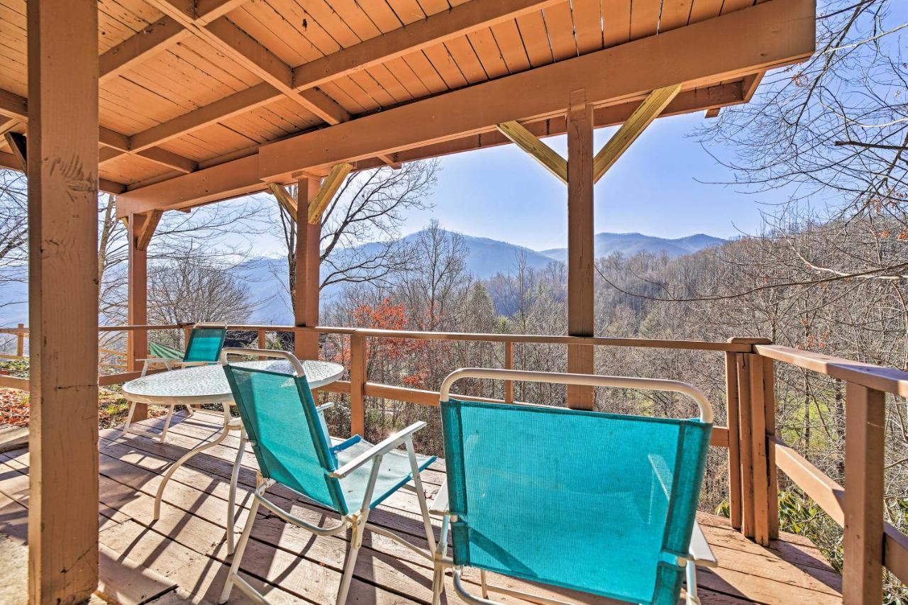 Mountain-View Maggie Valley House With Spacious Deck Экстерьер фото