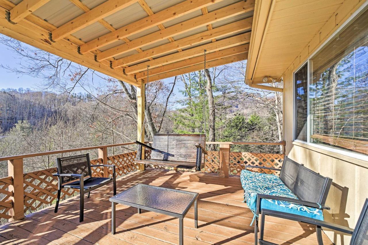 Mountain-View Maggie Valley House With Spacious Deck Экстерьер фото